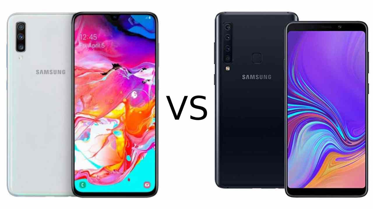 مقارنة بين Samsung Galaxy A70s و Galaxy A9 مع عرض المميزات و السعر